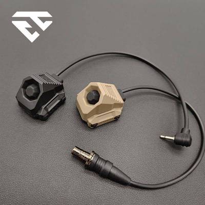 M300M600系列PEQ15/A2镭射指示器单控鼠尾开关SF/2.5/3.5接头