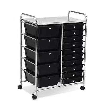 【折扣价】收纳架15多层抽屉置物架家用大容量多功能推车式收纳架