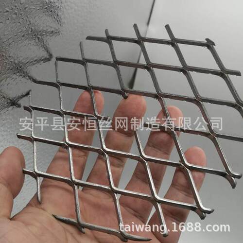 316L钢板拉伸m网 3mm不厚锈钢网孔径50*100DAPm 承重板不锈钢扩张
