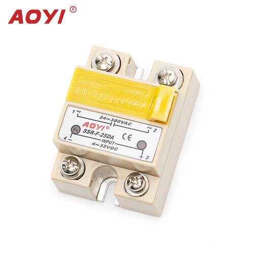 态FSSR-10A-25DA内置快熔单相固继电器奥仪继固态电器直流控交流