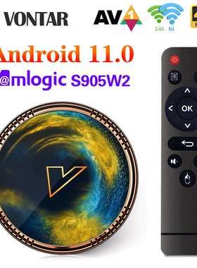 VONTARX2SmartTVboxAndroid11AmlogicS905W2双频