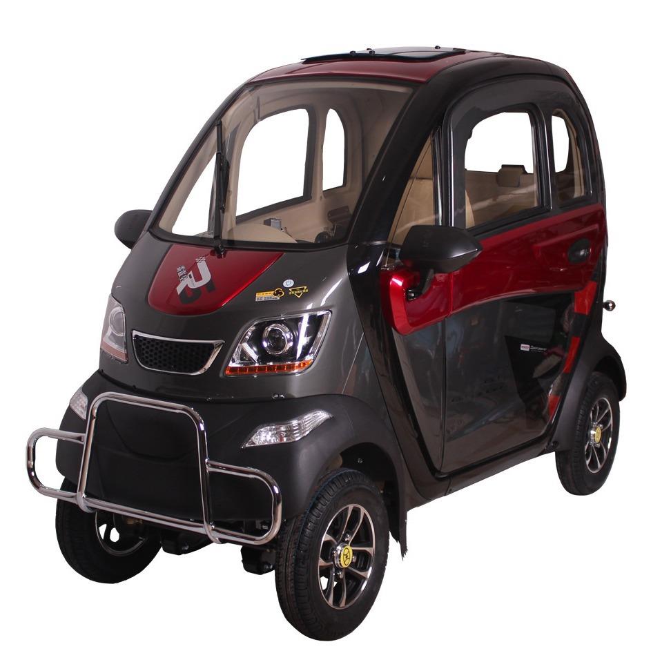 全封闭式多功能成人四轮小型电动汽车老年代步车60V/1200W
