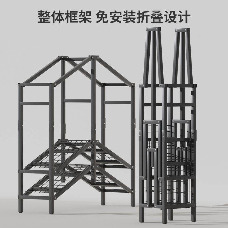 衣柜家用卧室可移动简易衣柜结实耐用出租房布衣柜带轮小型免安装