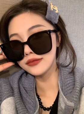 墨镜女韩版网红同款大脸显瘦防紫外线太阳眼镜女霸气社会时尚酷