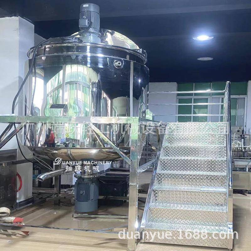 液洗类加热均质搅拌锅不锈钢三层搅拌罐沐浴露加热罐均质厂家直销