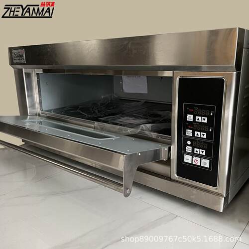 商用箱eletr包ic oven一层两盘电烤箱蛋糕面披萨烘烤cAES焙炉大烤