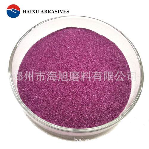 粉/色刚研磨砂120金目RU24#-240#磨料铬钢玉洛刚玉砂/铬钢玉砂