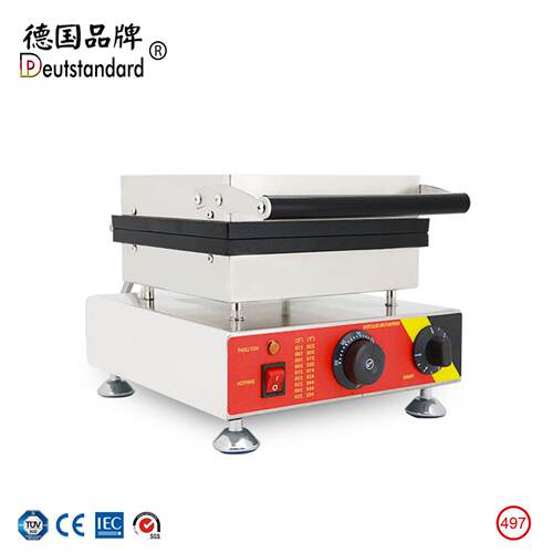 地摊摊位德NP-501国品牌圆饼机烤夫圆形烘机双面机加热烤华炉成型