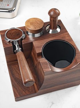 桶AE座1渣填压5压咖啡机J座各种座粉粉MOmm适用收纳咖啡家用/摩佳