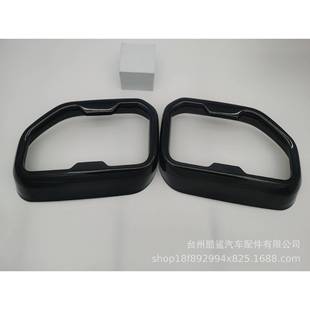 尾喉排气管曜夜黑黑武士 X4M40i改装 适用于2022 2023宝马X3