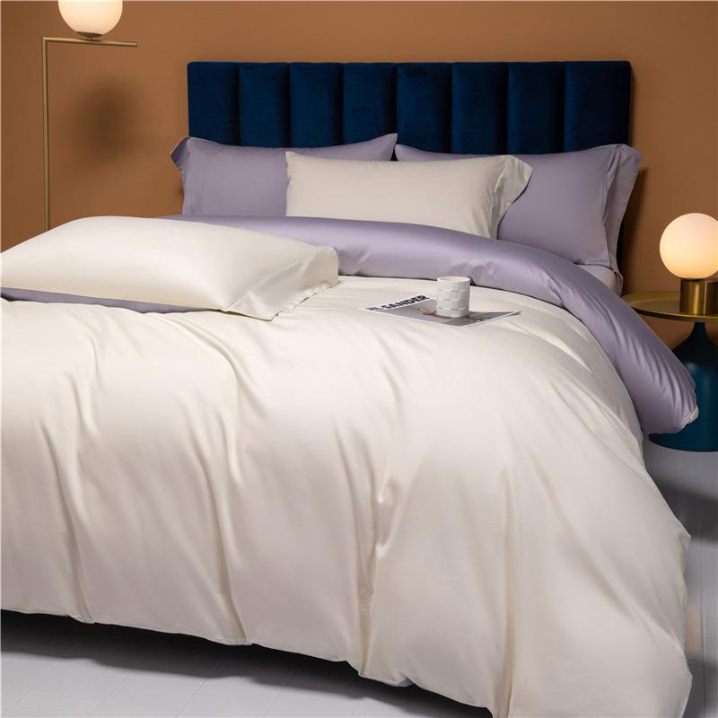 高级感240支长绒棉四件套A类床上用品全棉纯棉床单被套南通家纺