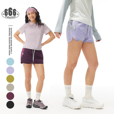 Shibuya Element夏季短裤男女健身热裤速干跑步潮牌运动裤SP6222