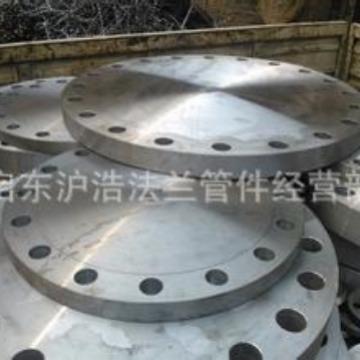 20#法兰Q235法兰锻打料大直径盲板板式盲板A105法兰盖