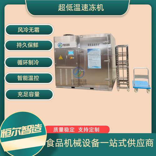 食品速冻机 包子水饺急冻机 大型商用果蔬低温速冻机 柜式速冻机