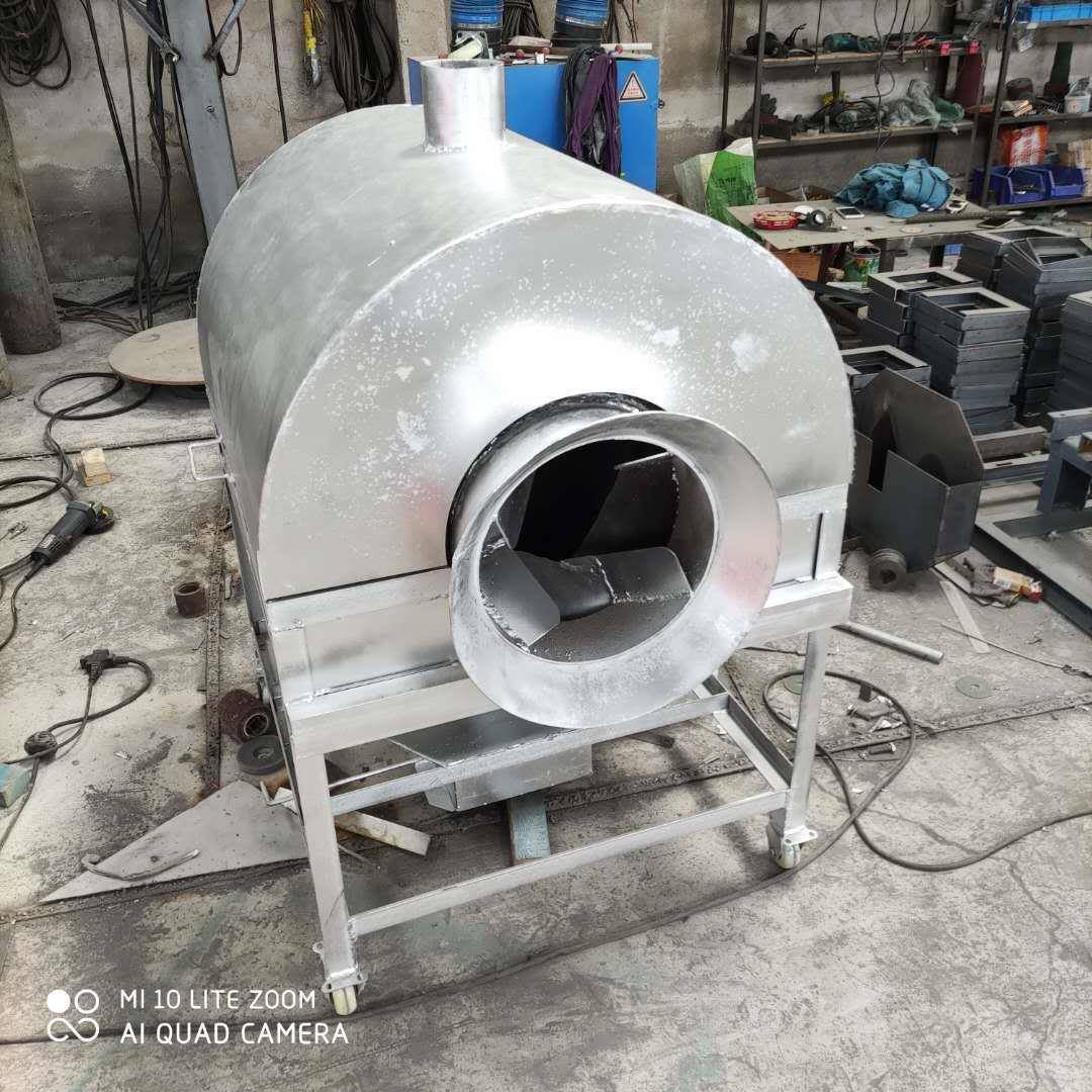 豆粕茴香炒货设备油料甘果100斤电炒锅不锈钢芝麻翻炒锅