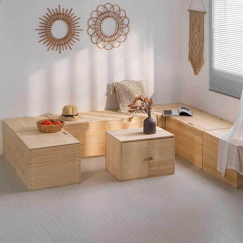 ft榻榻米木箱拼床小户型卧室床加宽飘窗地台柜实木床高箱储物床收,纺织面料/辅料/配套,纺织机械配件,淘宝优惠券,粉丝福利购,淘宝优惠卷