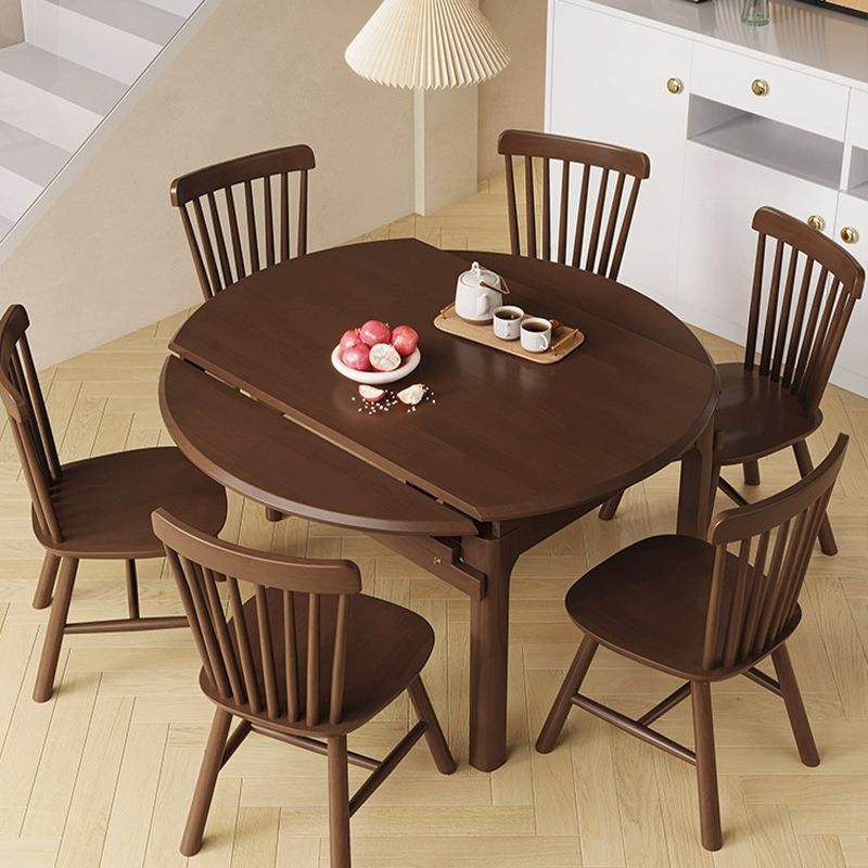 北欧全实木伸缩餐桌现代简约可变圆折叠餐桌长方形家用小户型饭桌,电子元器件市场,其它元器件,淘宝优惠券,粉丝福利购,淘宝优惠卷