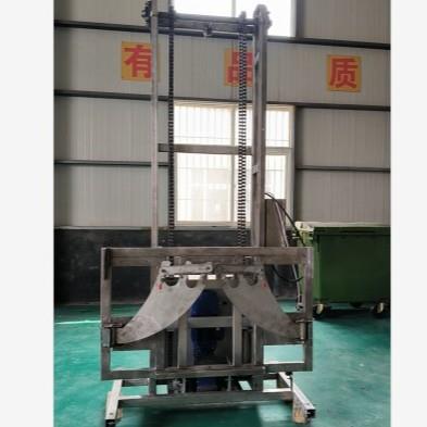 家佳嘉2.8米不锈钢240L660L垃圾桶翻转倒料垂直提升机提升设备
