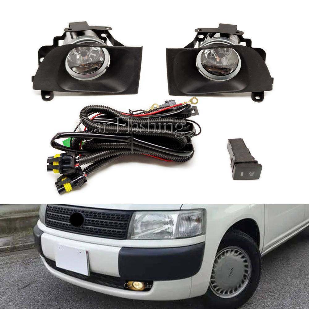 适用于丰田03-06款PROBOX前雾灯总成卤素日间行车灯前杠灯