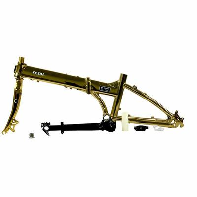 KOSDA适配406451铝合金折叠自行车脚车立管前叉改装升级配件