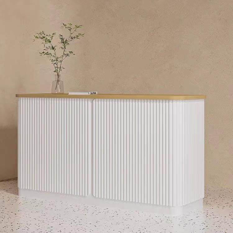 收银台简约现代店铺小型柜台女装店服装店吧台桌烤漆前台桌接待台,基础建材,脚轮/万向轮,淘宝优惠券,粉丝福利购,淘宝优惠卷