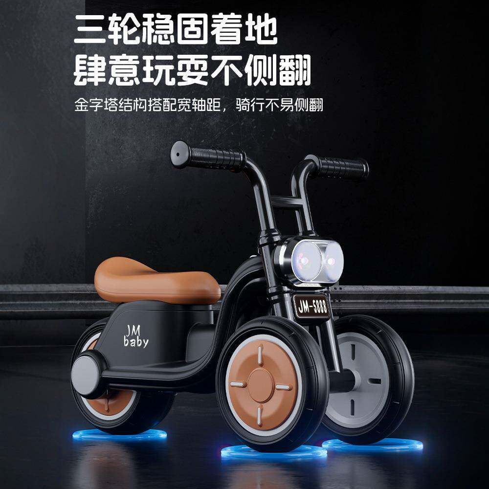厂家儿童滑行车室内外宝宝玩具平衡车无脚踏滑步车三轮学步溜溜车