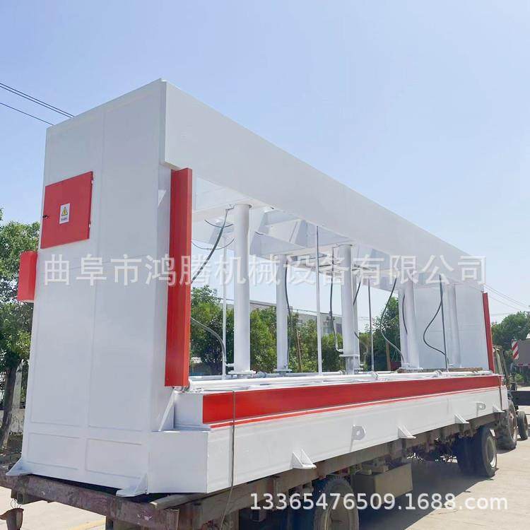 液压式冷压机分段式四工位轻木冷压机全自动钢木门板冷压机