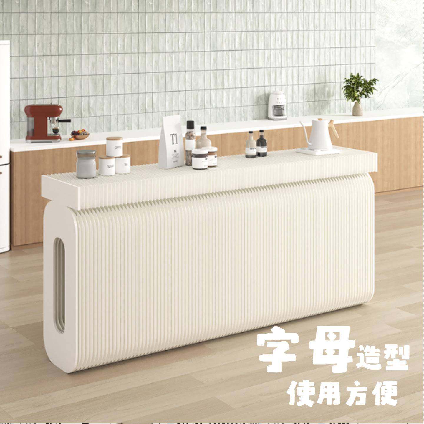 长条展台陈列展示架展会商用英文字母免打孔可移动储物简易展示台