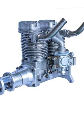 ngh航模发动机GF60i2四冲程直列双缸汽油发动机厂家直销