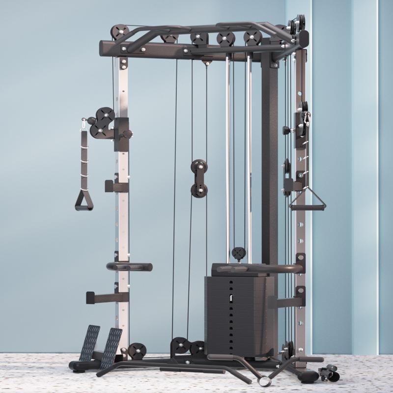 小飞鸟龙门架健身器材深蹲架综合训练器多功能卧推架健身器材家用