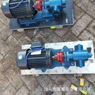 厚勇泵业ZYB 渣油泵煤焦油泵铸钢齿轮泵 A低压可调式