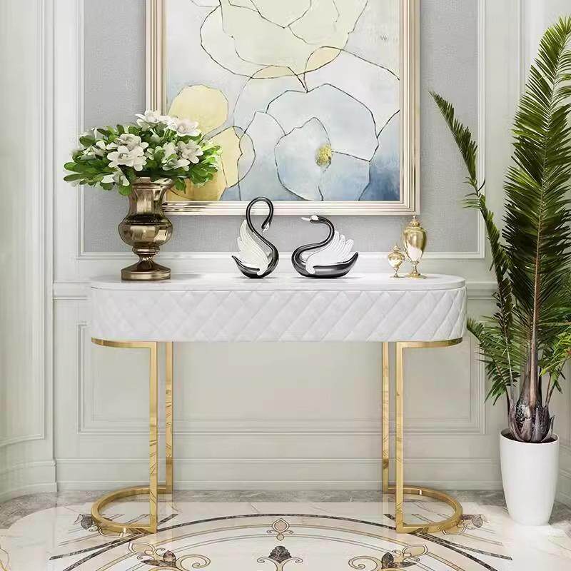 简约轻奢案台长方形案供玄关桌靠墙置物架装饰柜条案门厅柜端景台