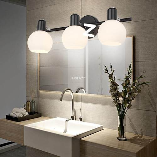 镜前灯卫生间led免打孔浴室简约镜柜壁灯梳妆台镜灯灯具