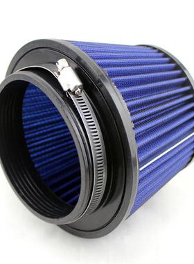 汽车进气改装空气滤清器115mm高流量4.5inch通用冬菇头进气滤芯
