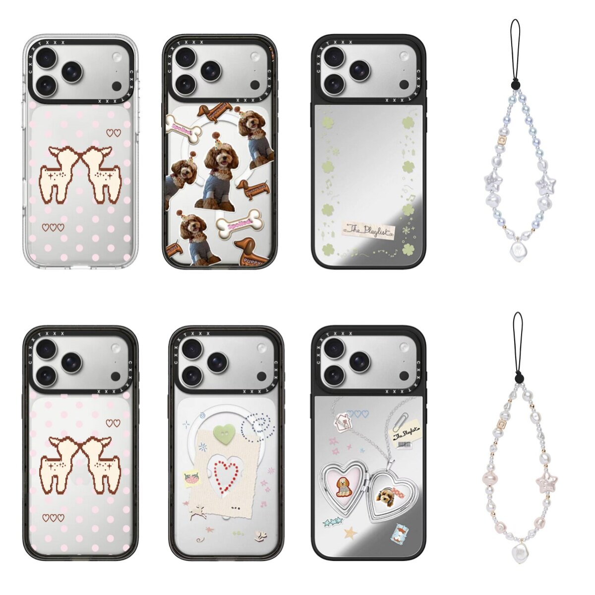 casyety联名欧阳娜娜记忆盒子16Pro适用iPhone17Promax苹果15plus手机壳12镜面13潮14防摔磁吸华强北平替女