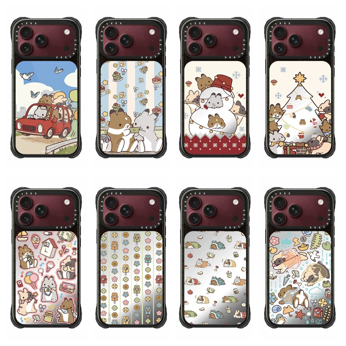 提摩西小队合集款四角18Promax磁吸手机壳适用于iPhone17Promax手机壳苹果18Pro可爱卡通17Pro全包防摔保护壳