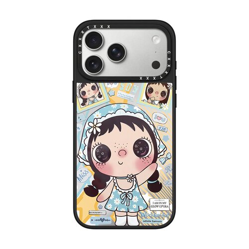 yuy小玉女孩适用于苹果iPhone17Promax/16/15/14/13/Pro/Max硬壳全包可爱少女镜面ins保护套蝴蝶结防摔保护套