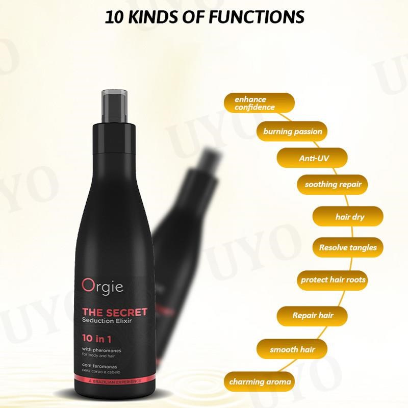 Orgie perfume 200ml Pheromone Women/Men Sex Passion Orgasm B