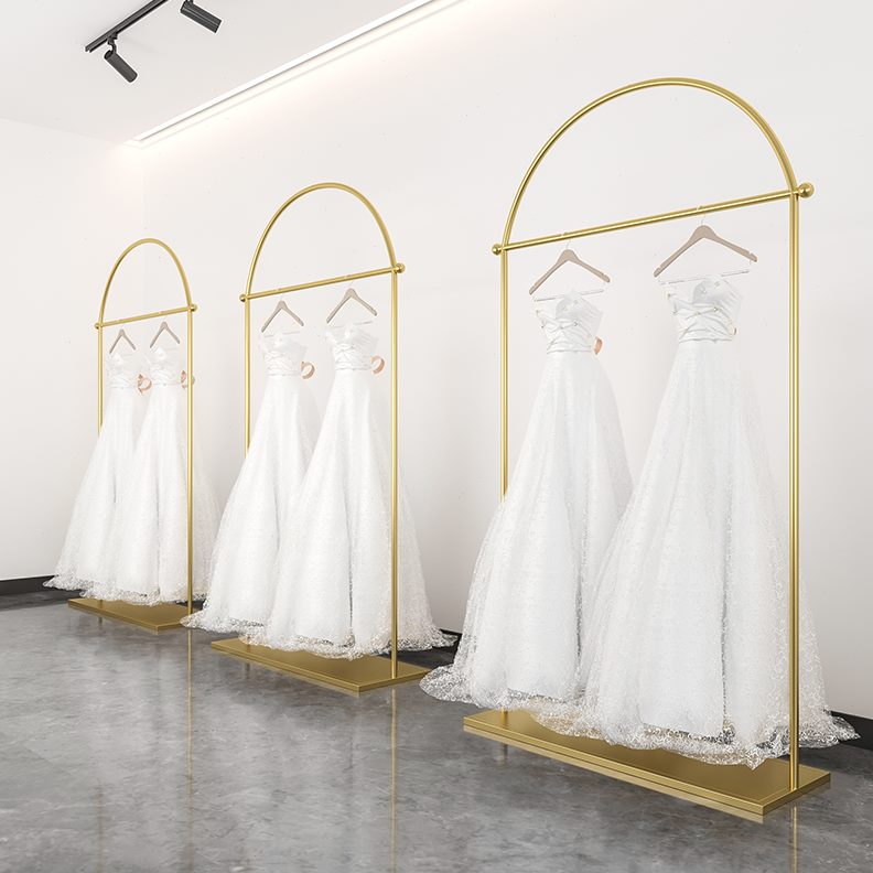 架子婚纱挂架侧简约拖尾高档礼服秀禾工作室影楼展示架大酒敬加粗