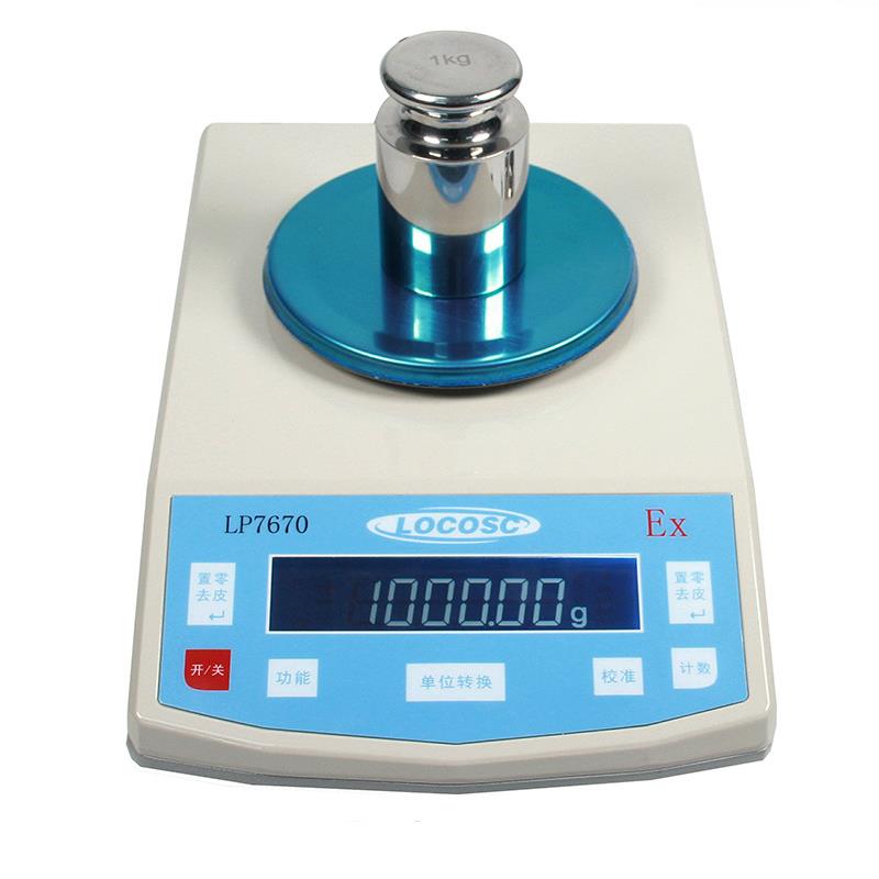 供应百分位天平LP7670-Ex本安型防爆电子天平0.01g防爆电子秤