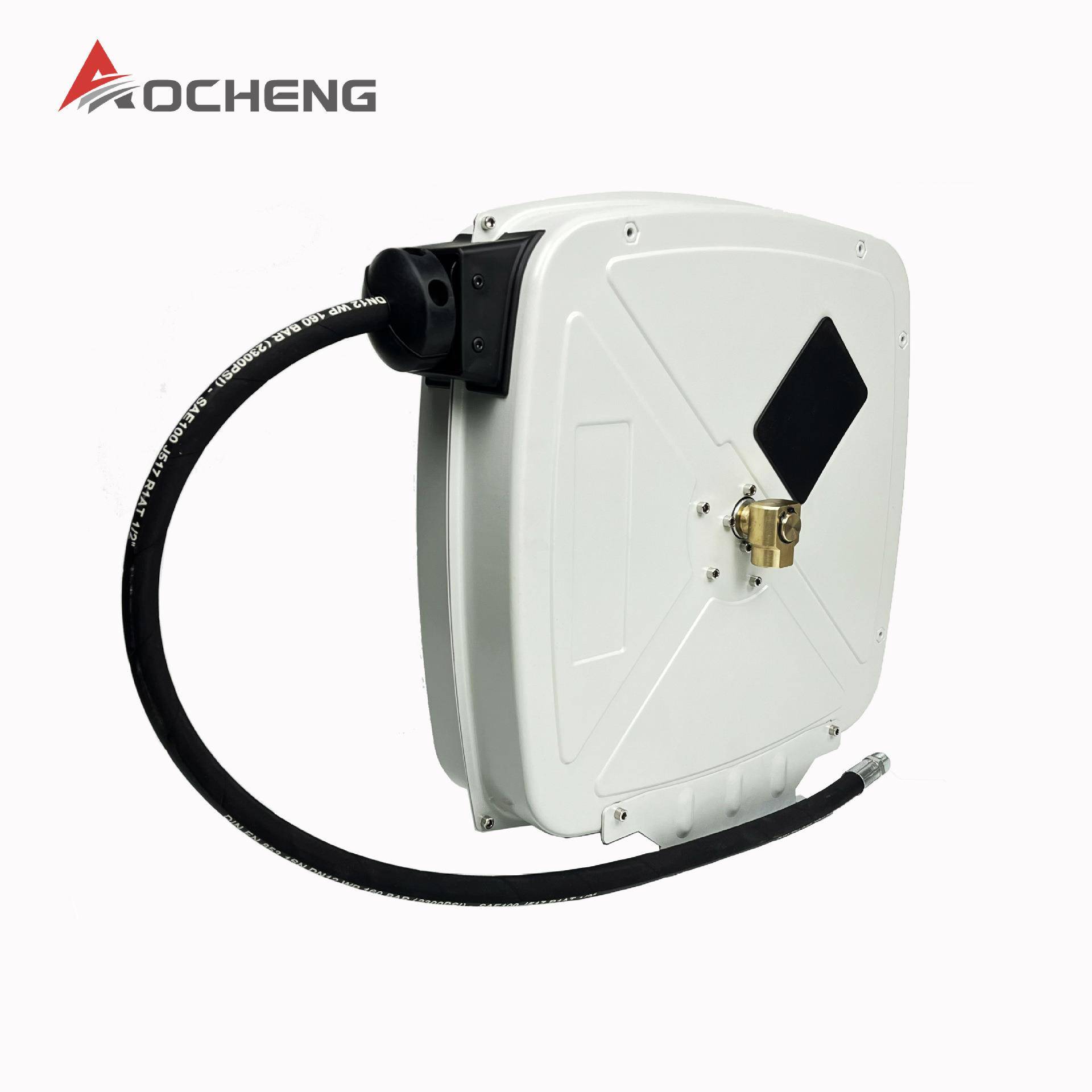 1/2机油卷盘全包式黄油卷盘油管卷盘自动卷盘卷管器自动伸缩卷管