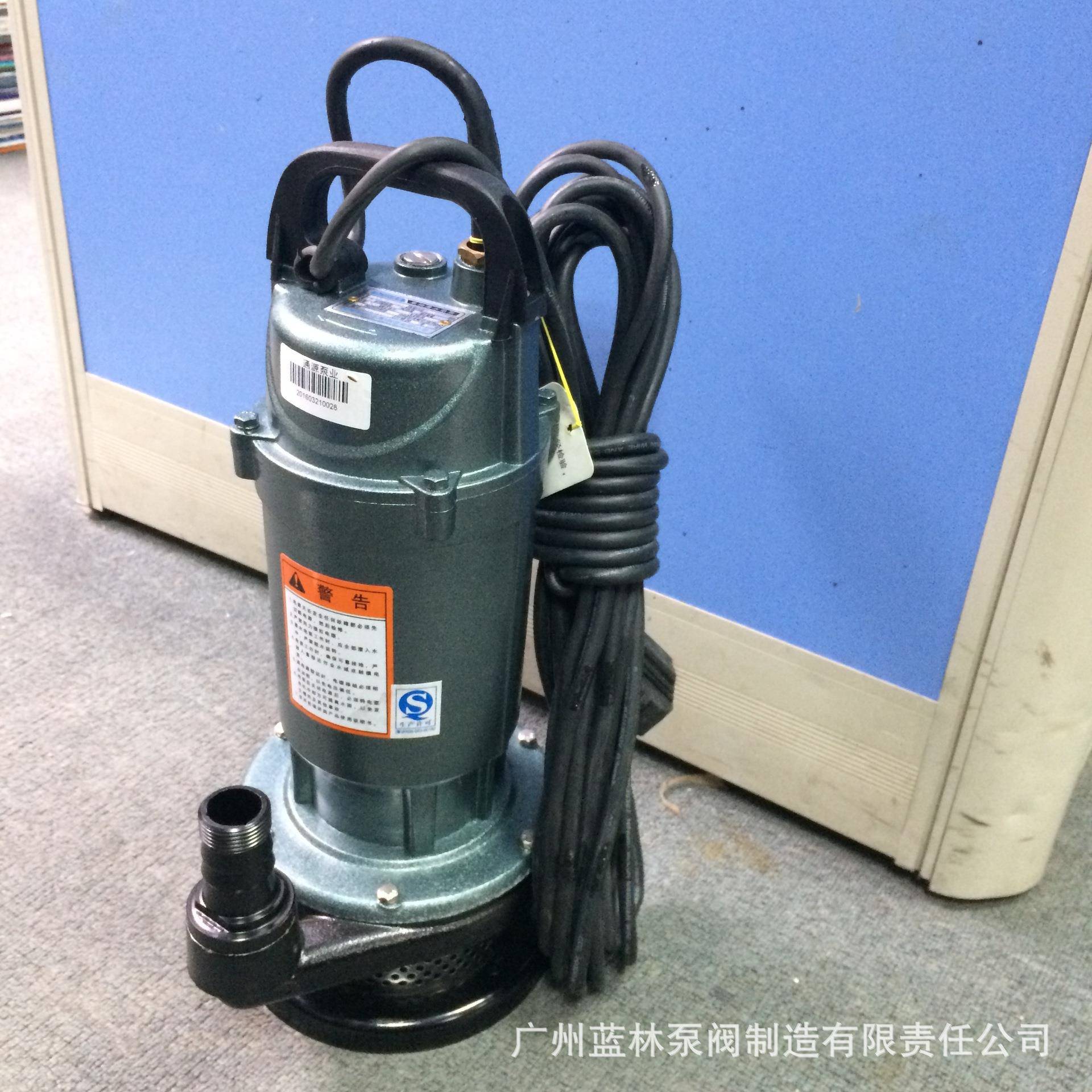 QDX潜水泵家用潜水泵QX3-30-1.1农田喷灌水塔送水清水抽水泵