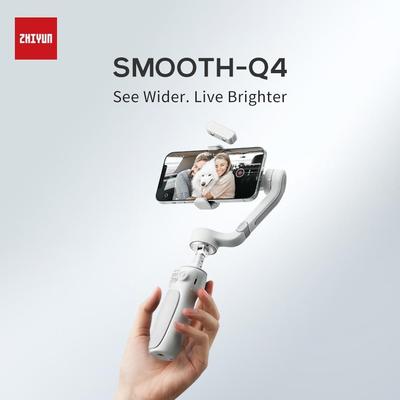新品ZHIYUN智云SMOOTH-Q4手持云台稳定器VLOG防抖可折叠smoothq4