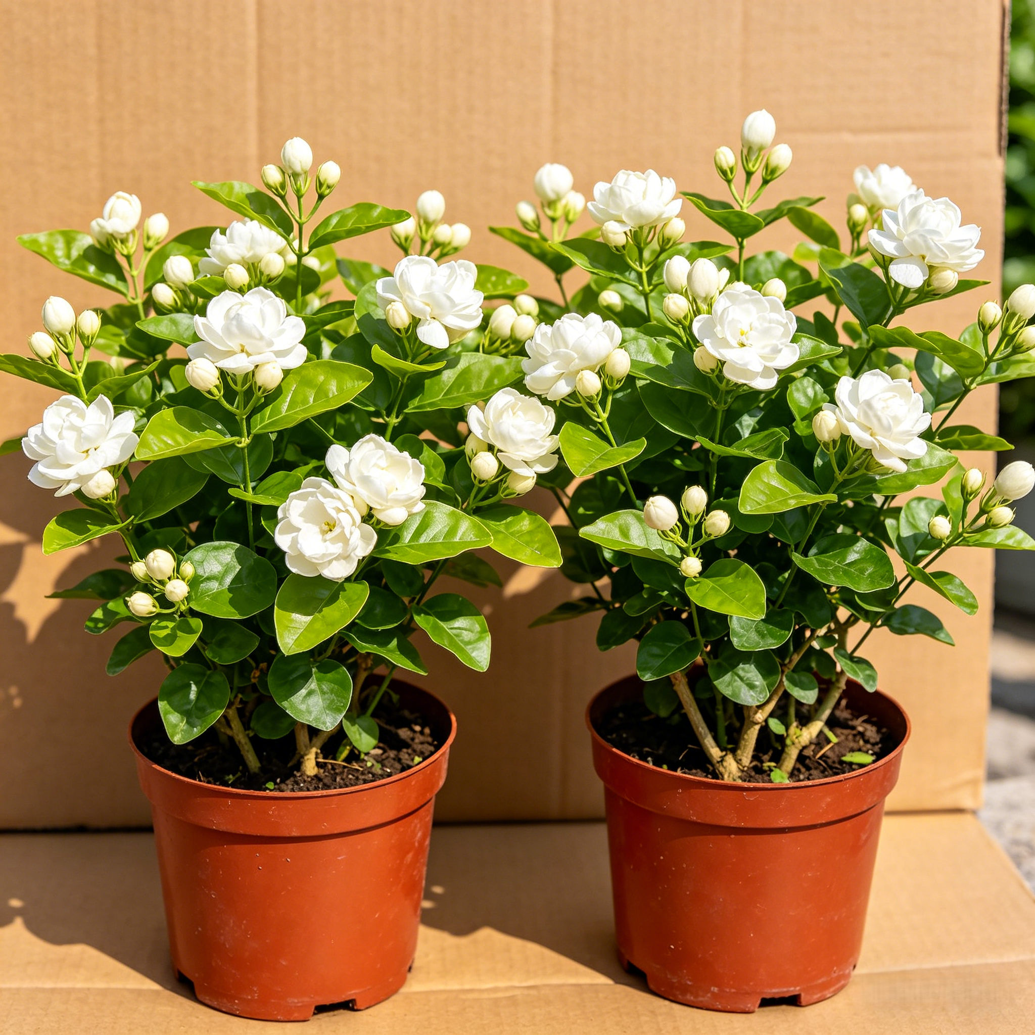 室内阳台驱蚊好养茉莉花盆栽