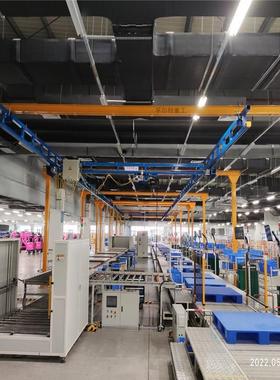 厂家现货KBK起重机销售钢性柔性起重机0.5吨KBK悬挂吊机