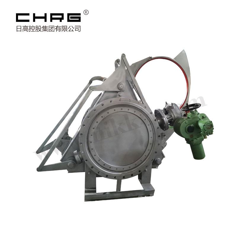 眼镜盲板阀防爆盲板阀插板阀ZFD94H电动组合阀高温盲板阀