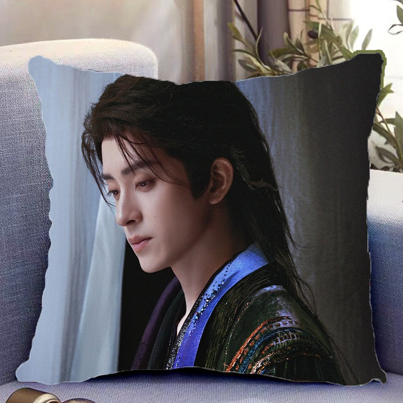 敖瑞鹏周边双面抱枕白月梵星梵樾照片带枕芯靠枕靠垫枕头礼物定制