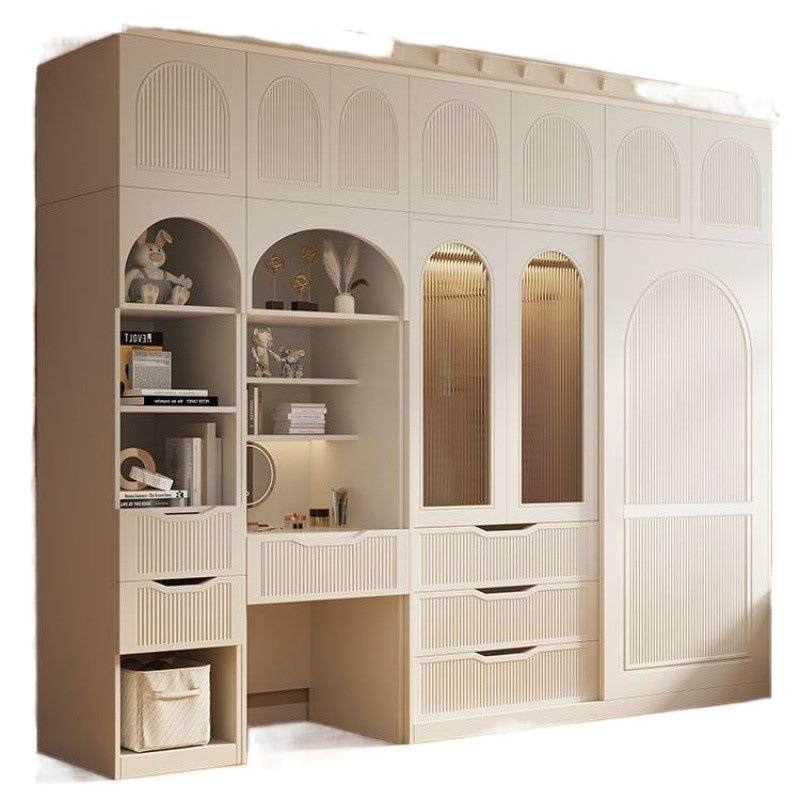 【折扣价】fLE奶油风推拉门衣柜家用卧室现代简约法式玻璃小户型,鲜花速递/花卉仿真/绿植园艺,其它园艺用品,淘宝优惠券,粉丝福利购,淘宝优惠卷