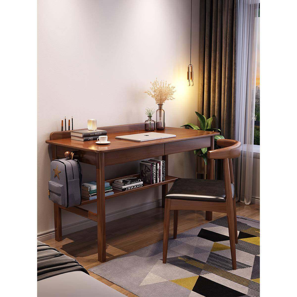 【折扣价】M&简约实木书桌抽屉学习桌学生家用儿童写字桌初中生卧,鲜花速递/花卉仿真/绿植园艺,其它园艺用品,淘宝优惠券,粉丝福利购,淘宝优惠卷