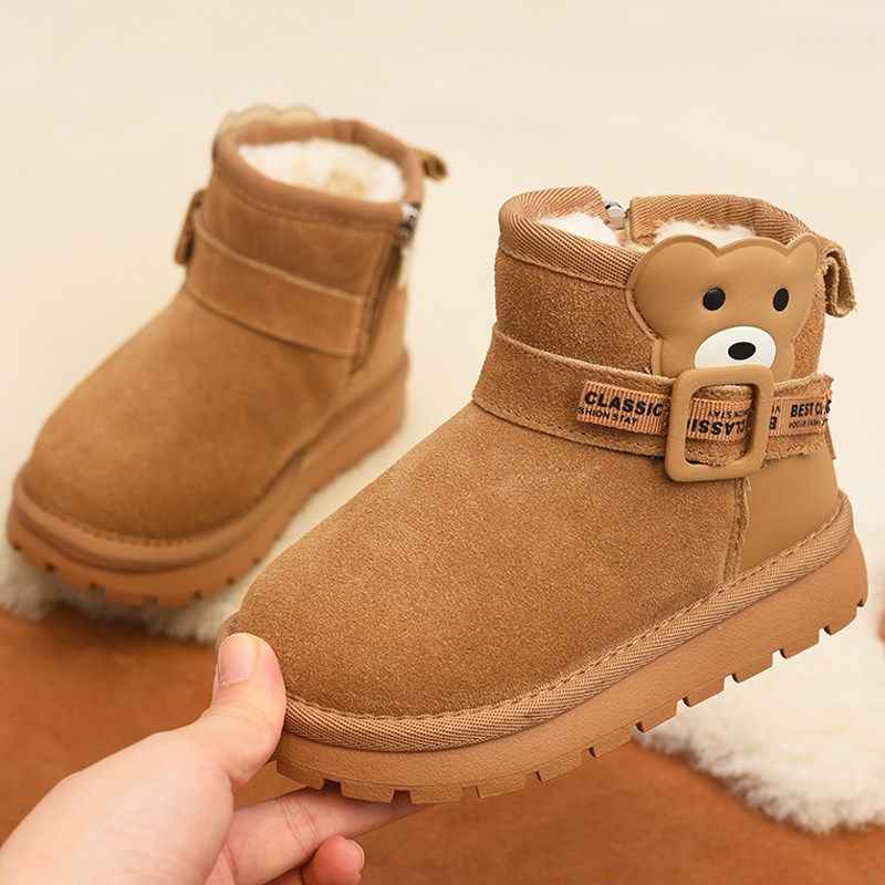女童雪地靴儿童棉靴2024冬季款加厚童鞋防滑冬靴宝宝棉鞋男童冬鞋,童鞋/婴儿鞋/亲子鞋,雪地靴,淘宝优惠券,粉丝福利购,淘宝优惠卷